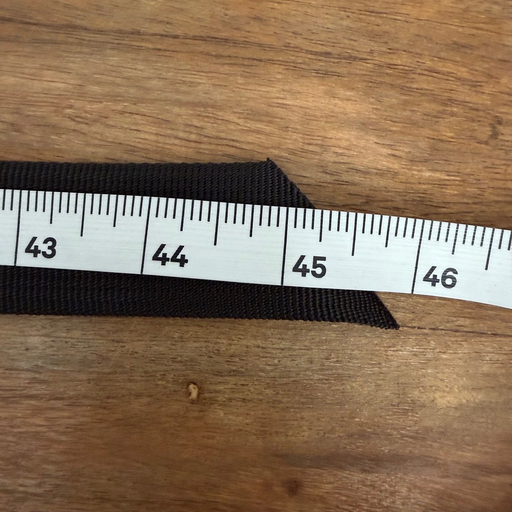 Patagonia Friction Belt One Size Forge Grey Webbing Aluminum Buckle NEW - Picture 5 of 5